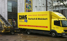 Bartsch & Weickert LKW vor dem Legoland Discovery Center